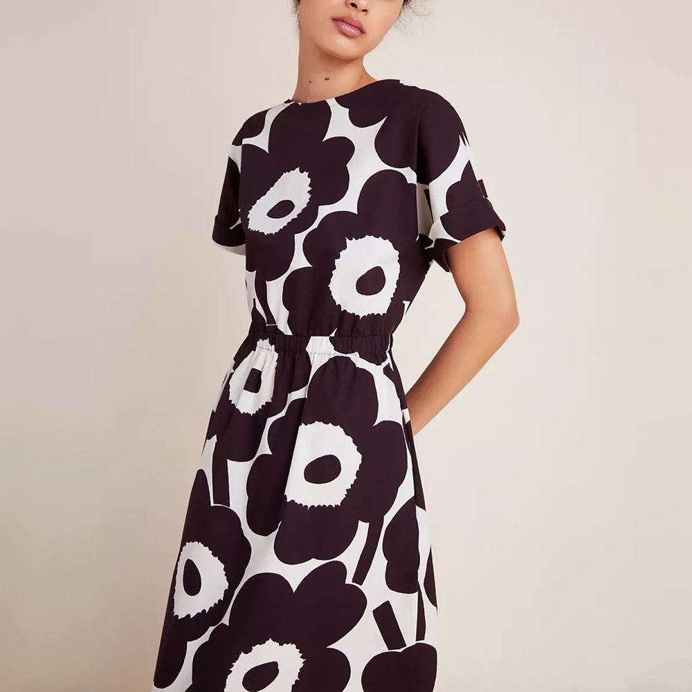 Marimekko Unikko Pirri Midi Dress - Picture 3 of 7
